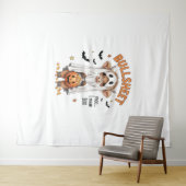 Bullsheet Highland Koe Funny Ghost Wandkleed (In Situ (horizontaal))