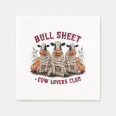 Bullsheet, Koe Lovers Club Servet (Voorkant)