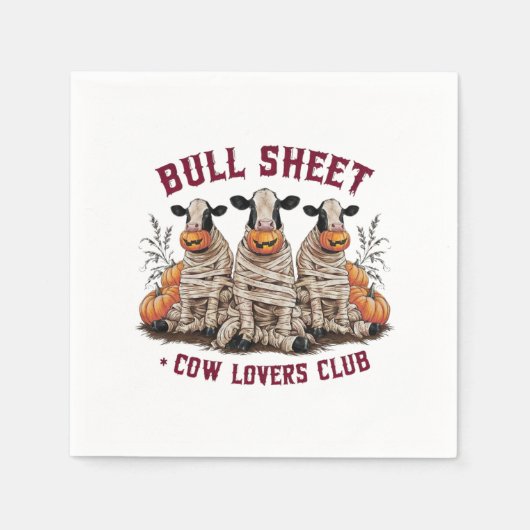 Bullsheet, Koe Lovers Club Servet (Voorkant)