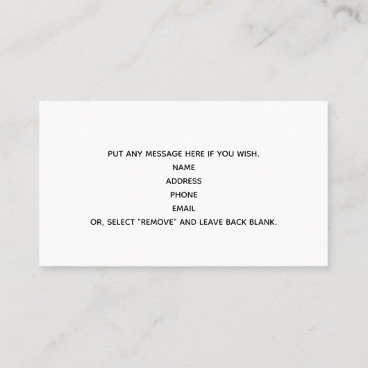 Bullshippers Internationaal lidmaatschap Visitekaartje (Achterkant)