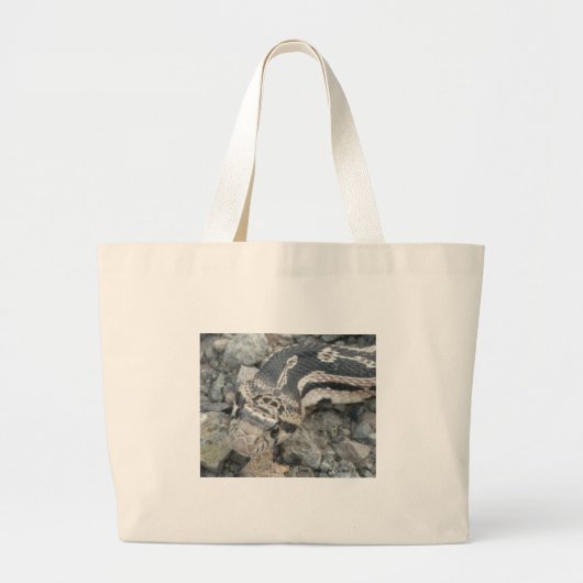 Bullslang (Pituophis catenifer sayi) Grote Tote Bag (Voorkant)