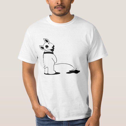 bullterrier t-shirt (Voorkant)