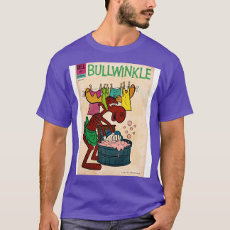 Bullwinkle Comic Book Wasdag T-shirt