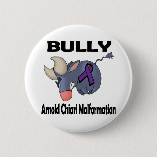 BULLy Arnold Chiari Malformation Ronde Button 5,7 Cm (Voorkant)