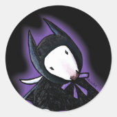 Bully BatDog Halloween Sticker (Voorkant)
