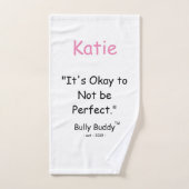 Bully Buddy Het zijn Inspirerend Kinderen. Bad Handdoek (Handdoek)