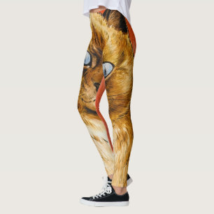 Bully by Louis Wain Leggings