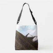 Bully Choop met sneeuw.... Crossbody Tas (Achterkant)