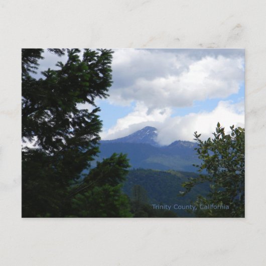 Bully Choop met wolken... Briefkaart (Voorkant)