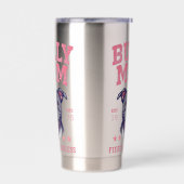 Bully Dog Mom - Fierce Fearless - Pit Bull Lover Geïsoleerde Drinkbeker (Links)