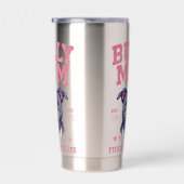 Bully Dog Mom - Fierce Fearless - Pit Bull Lover Geïsoleerde Drinkbeker (Rechts)