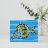 Bully Fish Briefkaart (Staand voorkant)