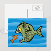 Bully Fish Briefkaart (Voorkant / Achterkant)