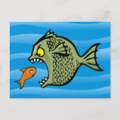 Bully Fish Briefkaart (Voorkant)
