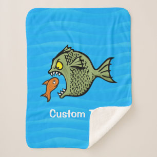 Bully Fish Sherpa Deken