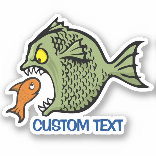 Bully Fish Sticker (Voorkant)