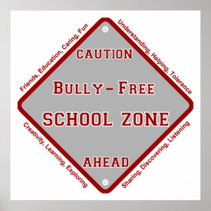 Bully - Free School Poster