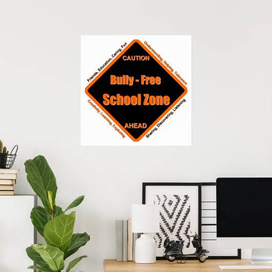 Bully - Free School Poster (Thuiskantoor)