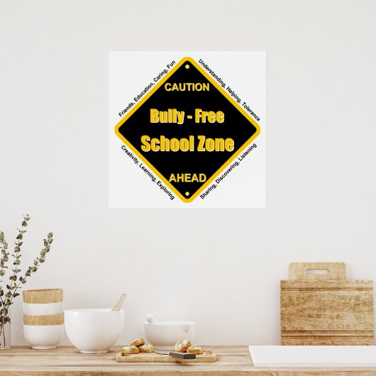 Bully - Free School Poster (Keuken)