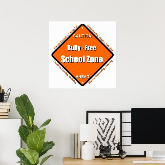 Bully - Free School Poster (Thuiskantoor)