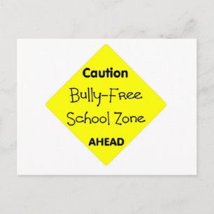 Bully - Free School Zone Briefkaart
