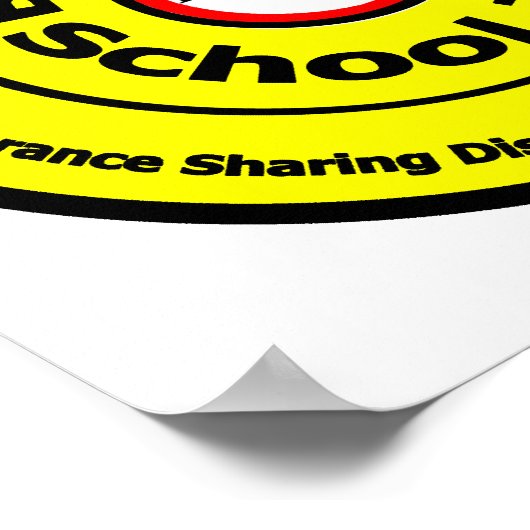 Bully Free School Zone Poster (Hoek)