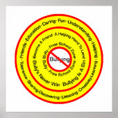Bully Free School Zone Poster (Voorkant)