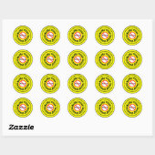 Bully Free School Zone Ronde Sticker (Vel)