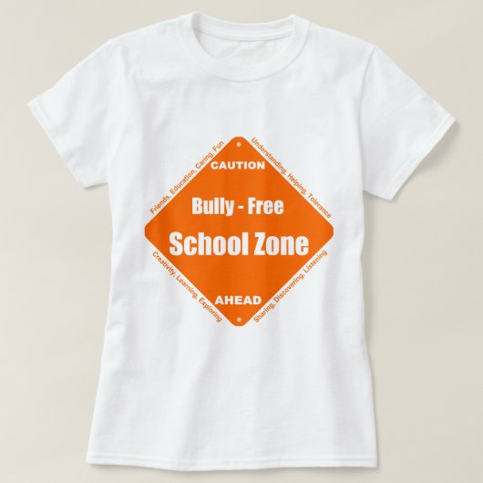 Bully - Free School Zone T-shirt (Design voorkant)