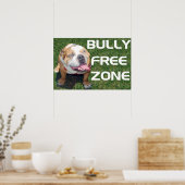 BULLY FREE ZONE 52" x 35" poster (Keuken)