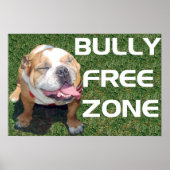 BULLY FREE ZONE 52" x 35" poster (Voorkant)