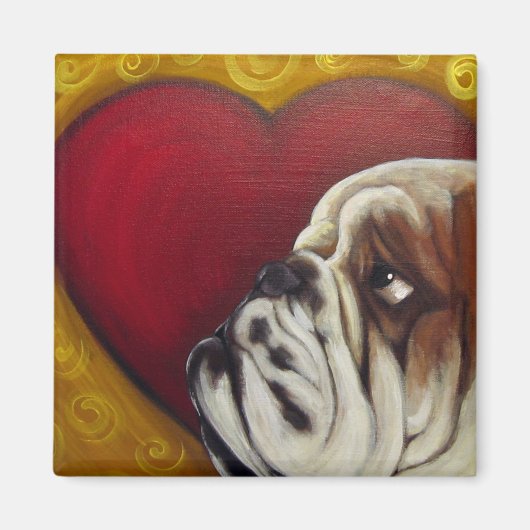 Bully Heart Magneet (Voorkant)