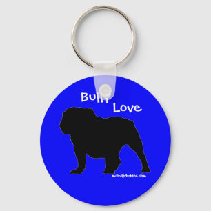 Bully Love Buldog sleutelhanger