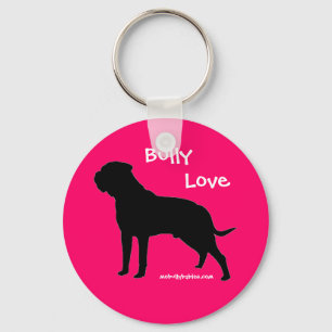 Bully Love Bulmastiff sleutelhanger