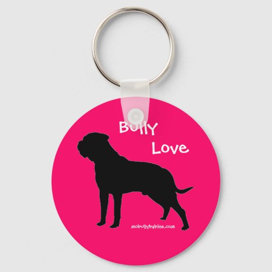 Bully Love Bulmastiff sleutelhanger (Voorkant)