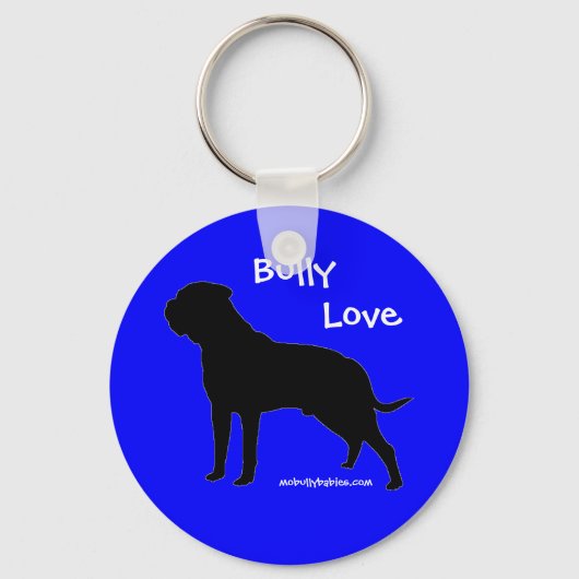 Bully Love Bulmastiff sleutelhanger (Voorkant)