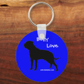 Bully Love Bulmastiff sleutelhanger (Voorkant)