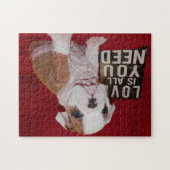 Bully Love English Bulldog Puzzle Legpuzzel (Horizontaal)