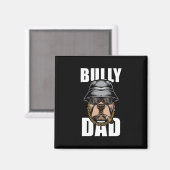 Bully Pap Bulldog Pitbull Magneet (Voorkant / Achterkant)