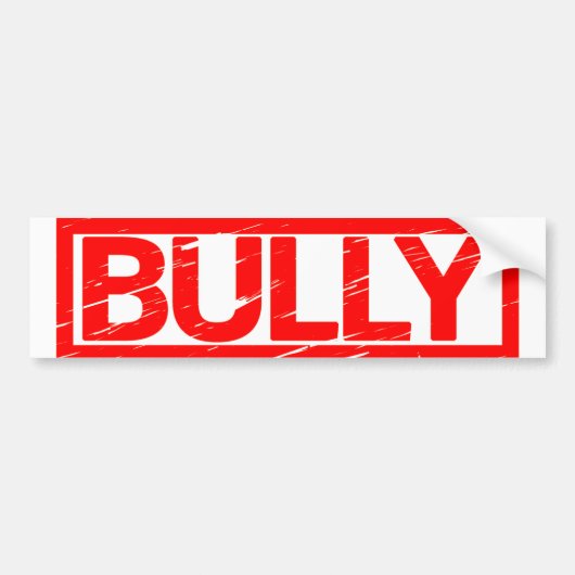 Bully Stamp Bumpersticker (Voorkant)