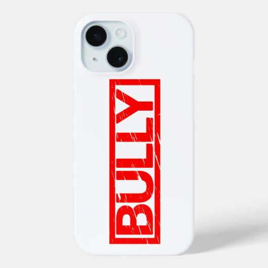 Bully Stamp Case-Mate iPhone Case (Achterkant)
