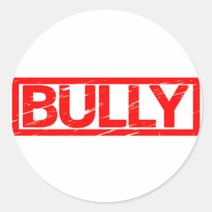 Bully Stamp Ronde Sticker