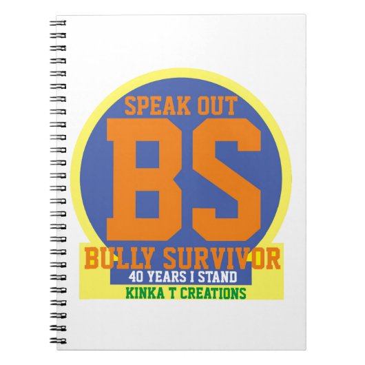 Bully Survivor Notitieboek (Voorkant)