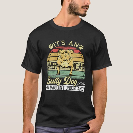 Bully XL Pitbull Het is een Hondending Begrijp het T-shirt (Voorkant)