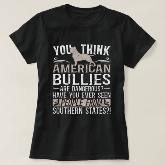 Bully XL Pitbull Vriendelijke Hond Verenigde State T-shirt (Design voorkant)