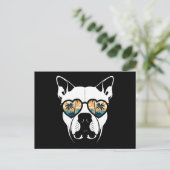 bully zomer vibes briefkaart (Staand voorkant)