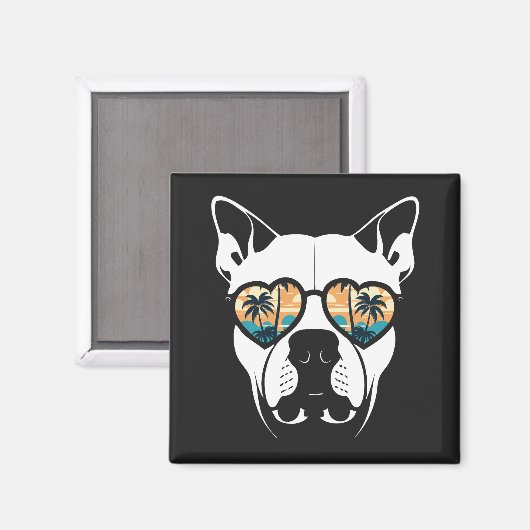 bully zomer vibes magneet (Voorkant / Achterkant)