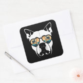 bully zomer vibes vierkante sticker (Envelop)