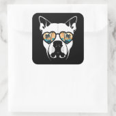 bully zomer vibes vierkante sticker (Tas)