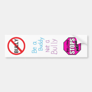 Bullying Assortation stoppen Bumpersticker